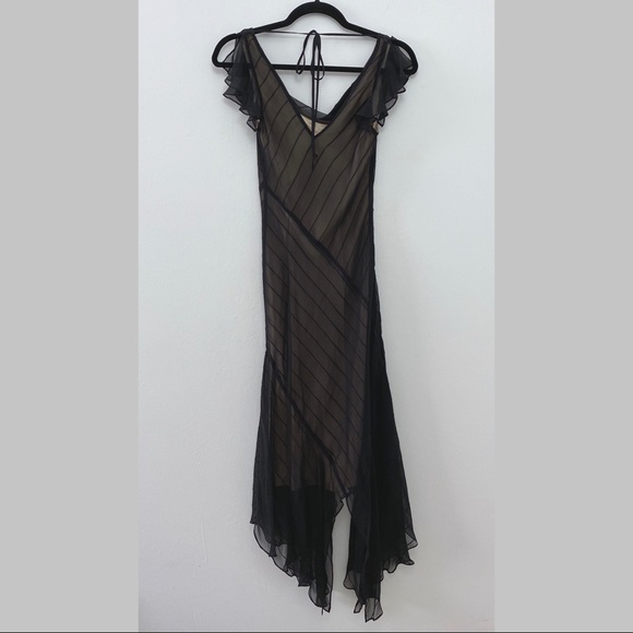 BCBG silk evening gown - Picture 2 of 8